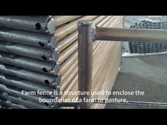 กระปุก N สไตล์วัวรั้วแผ่น 5ft สาย Mesh โรงงานนาประตูรั้วแผ่น