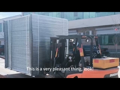 6x10ฟุต ถอนออกเงินสีขาว Chain Link รั้วชั่วคราว