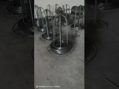 1.8M Pvc ปกแต่งด้วย V Bending Curved Wire Mesh รั้วสวน รั้ว 3 มิติกลางแจ้ง