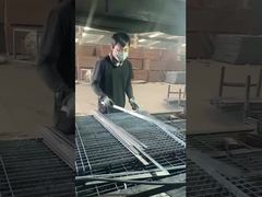 ร้อนหมักเหล็กเหล็กเหล็ก 505 สตาร์ serrated การรักษาความปลอดภัย Walkway สตาร์ Grating