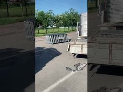 แผงกั้นฝูงชนชั่วคราวสแตนเลสสตีล 304 ขนาด 1.2*2 เมตร