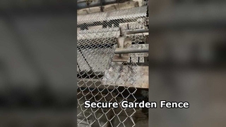 รั้วสวนทนทาน 10M ลวดตาข่ายเชื่อมโยงโซ่