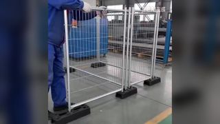 รั้วรักษาความปลอดภัยไซต์ติดตั้งด่วน