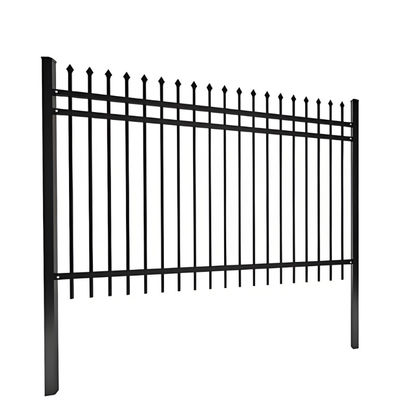 OEM ODM Design Galvanized Tubular Security Steel Fence