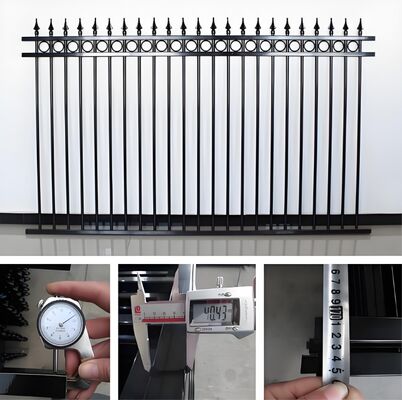 Commercial Grade Sturdy Tubular Steel Fence Anti-Theft Property Fencing