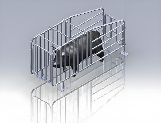 2M Large Humane Live Animal Trap Cage Single Door Animal Catcher Cage