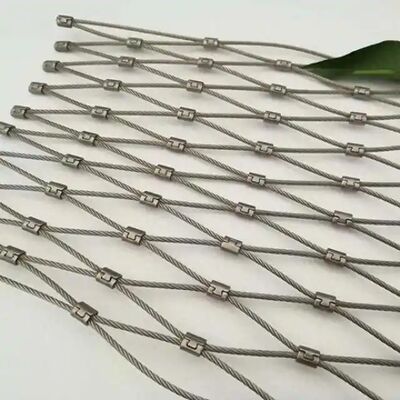 SS316 เครือสายใย สแตนเลสเหล็กยืดหยุ่น เครือสายใย Webnet X Tend